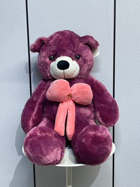 دب مع ببيونه 80 سم